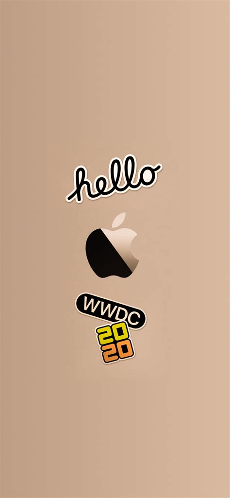 Wwdc 2020 Modded Wallpaper Gold Apple Wallpapers Cent