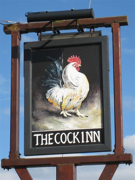 The Cock Inn Sign © Oast House Archive Geograph Britain And Ireland