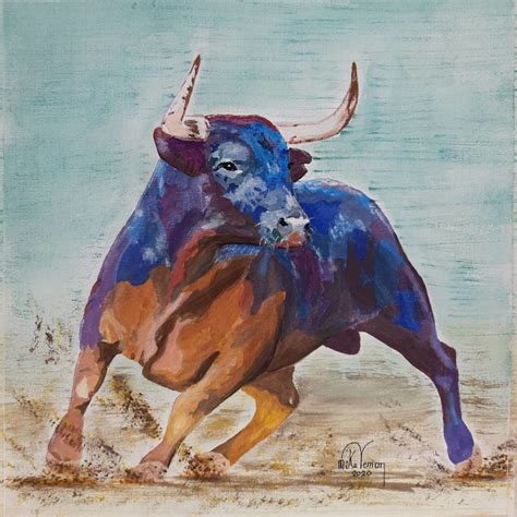 Bull Fighting Bull