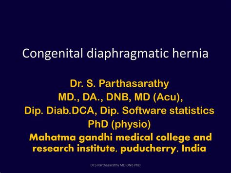 Ppt Congenital Diaphragmatic Hernia Powerpoint Presentation Free