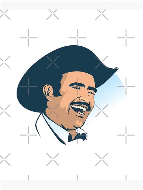 Vicente Fernandez Art Print By Sauher Redbubble