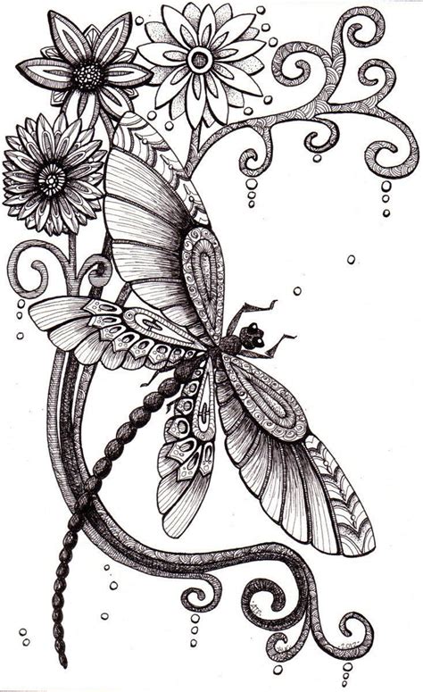 Fly Away Beautiful And Original Doodles Zentangles Zentangle Art