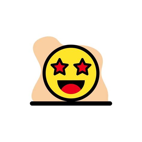 Smiley Star Emoji Icône Conceptuel Vector Illustration Design 2402472