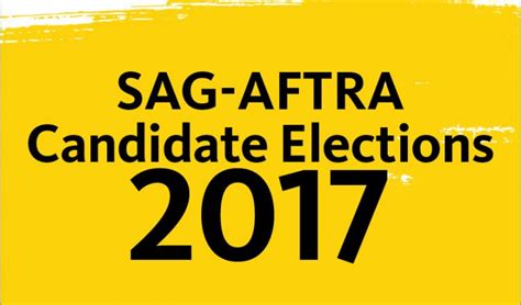 2017 SAG-AFTRA Washington-Mid Atlantic Local Election ...