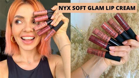 Nyx Soft Matte Lip Cream Shades Comparison Nude Shades Liquid