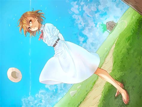 Papel De Parede Ilustração Anime Meninas Anime Embaixo Da Agua To