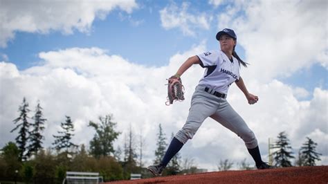 Female Pitcher Joins Victoria Baseball Team In League First Ctv News