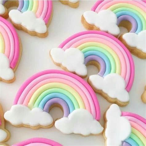 Eat The Rainbow With These Gorgeous Pastel Rainbow Cookies Came Across