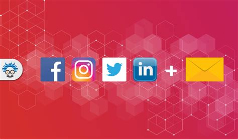 combine social media and email - Einstein Marketer