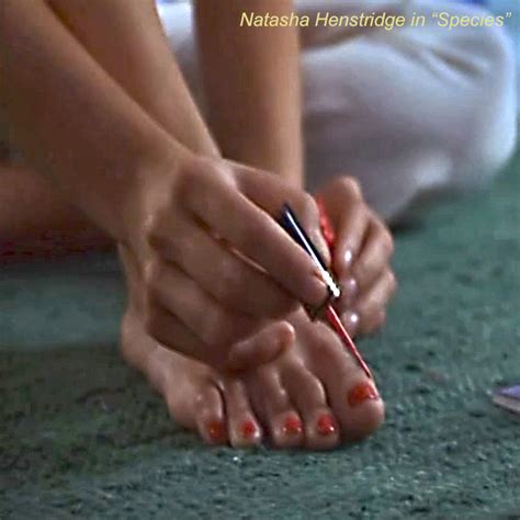 Natasha Henstridges Feet