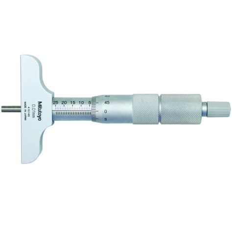 Depth Micrometer 129 152 0 300mm Mitutoyo Small Tool Viontec