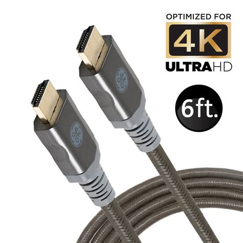 General Electric Ultrapro Premium Certified High Speed Hdmi Cable