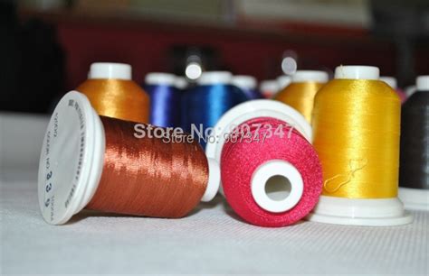 61 Brother Colors Machine Polyester Embroidery Thread 1000mcone Get 10