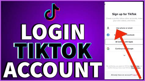 How To Login Tiktok Account 2023 Tiktok Account Sign In Steps Youtube