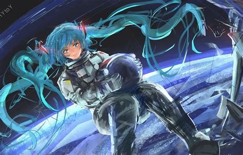 Space Anime Girl Wallpapers Wallpaper Cave