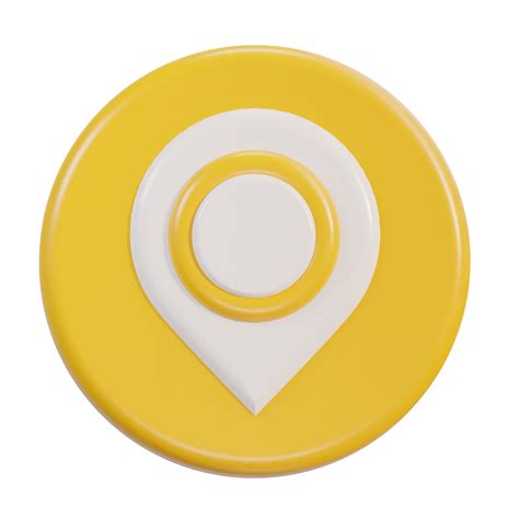 3d Location Icon 28149277 Png