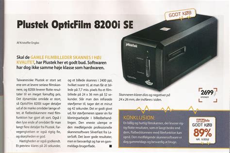 Opticfilm 8200i Se Review By Digitalfotoonlinedk