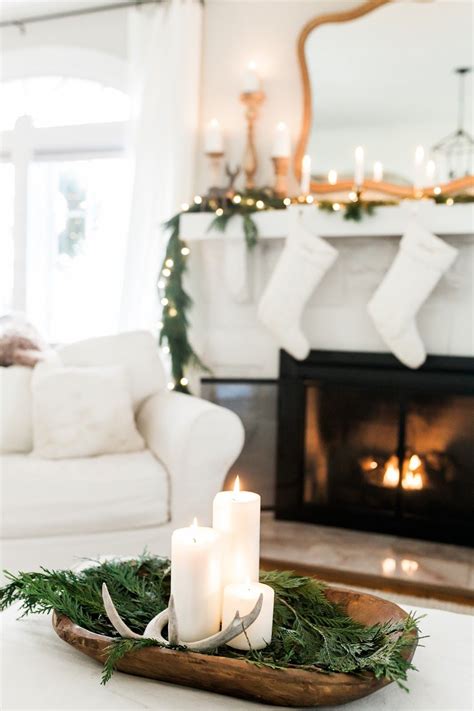 Antique dough bowl decorated for Christmas | Christmas ...