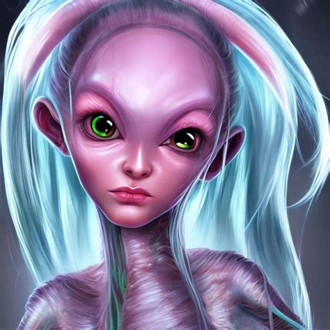 alien girl openart