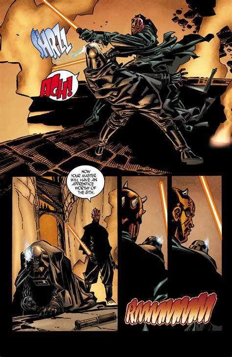 Darth Maul Vs Darth Vader Legends Only Battles Comic Vine