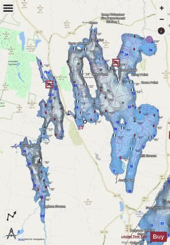 Great Pond Fishing Map Nautical Charts App