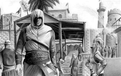Pingl Par Nathalie Monio Sur Coloriage Assassin S Creed Coloriage