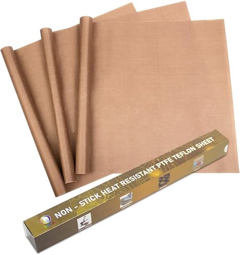 Amazon Com Pack Ptfe Teflon Sheet For Heat Press Transfer Sheet Non Stick X Heat