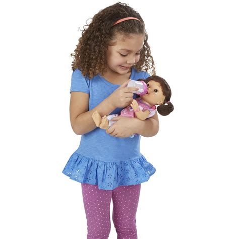 Brunette Hasbro A8349 Baby Alive Brushy Brushy Baby Doll Dolls Toys And Games