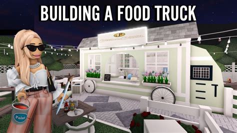 Building A Food Truck In Bloxburg Roblox Youtube