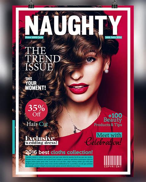 28 Best Magazine Cover Templates Indesign And Photoshop Psd