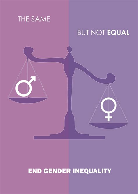 A Mockup Of A Gender Equality Poster Im Working On Not For Commercial