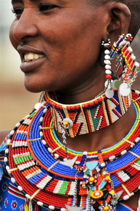 visiting a masai village african necklace bead work masai jewelry