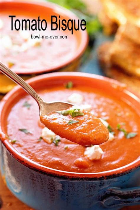 To make the tastiest tomato soup you'll ever experience wait until the tomatoes are at their most ripe and juicy, around september. What to make on a busy weeknight? Tomato Bisque Soup is ...