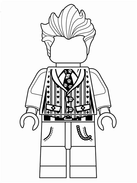 The lego batman movie building toys are compatible with all lego construction sets for creative building. The Lego Batman Movie Coloring Pages