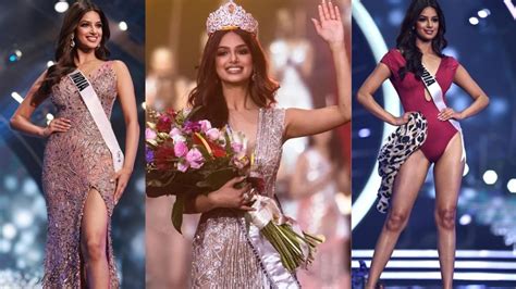 harnaaz sandhu from india wins miss universe 2021 title after 21 years