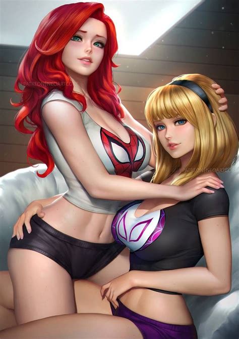 Pin By Lonecat On Marvel In Gwen Stacy Mary Janes Spiderman