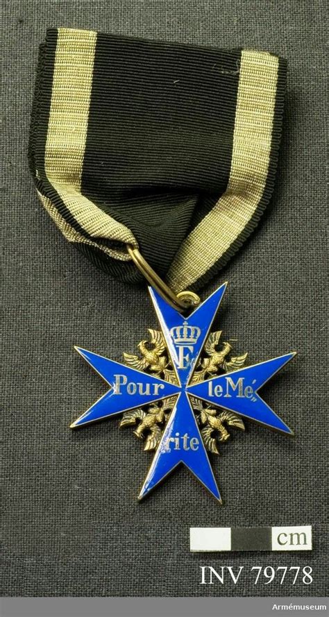 Pour Le Mérite Blue Max Military Awards Military Ranks Manfred Von