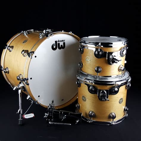 Used Dw Collectors Maple 3 Piece Drum Set 326597454