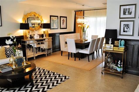 Black white and gold room ideas. Pin on Apartment ideas