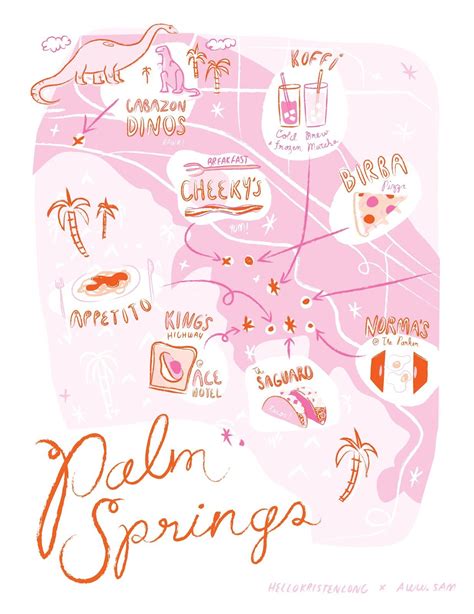 Printable Map Of Palm Springs - Printable Word Searches