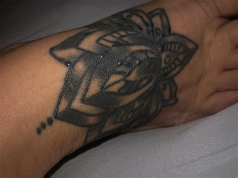 Bumps On Black Ink Initiation Last Sparrow Tattoo