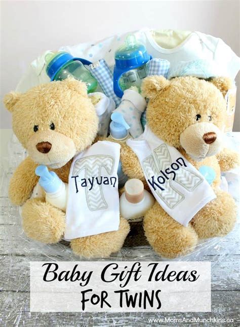It's full of gift ideas in all price ranges! Baby Gift Ideas for Twins - Moms & Munchkins