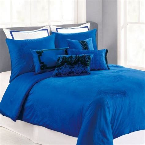 Your bedroom should be a sanctuary. Cobalt Blue Bedding & Comforter Sets | Bedroom bedding ...