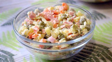 Салат оливье диеты Салат Оливье - YouTube Салат Оливье - YouTube Салат оливье диеты