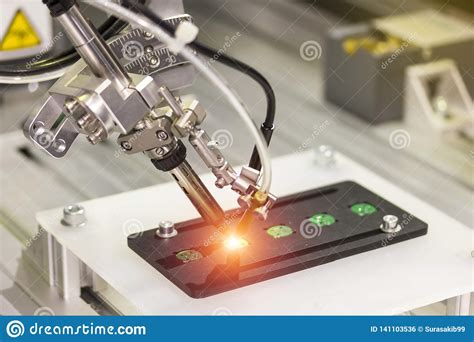 Automation Robot Point Soldering For Assembly Electric Circuit Board