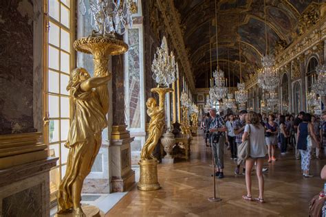The hall of mirrors, the palace's most glittering jewel, has been undergoing extensive restoration, with only about half of its. The Palace of Versailles and the Hall of Mirrors, France