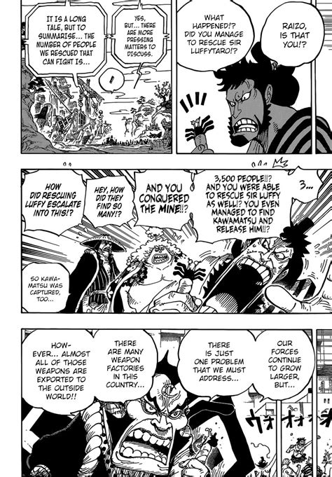 One Piece Chapter 952 One Piece Manga Online