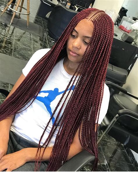 10 Hair Colors Inspired by Fall - Voice of Hair | Black girl braided
