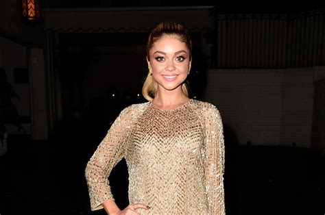 Sarah Hyland At The W Magazine Pre Golden Globes Party