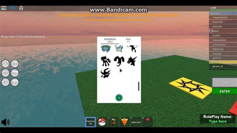 Roblox Pokemon Go Code Youtube